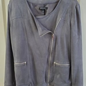 Suede Moto Jacket Relativity